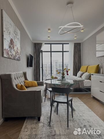

Квартира-студия, 34 м², 1 кровать