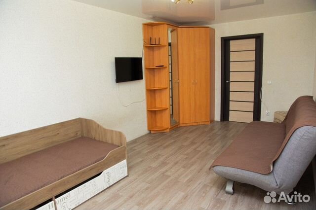 

1-к. квартира, 36 м², 2 кровати