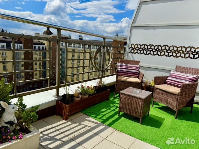 

1-к. квартира, 45 м², 2 кровати