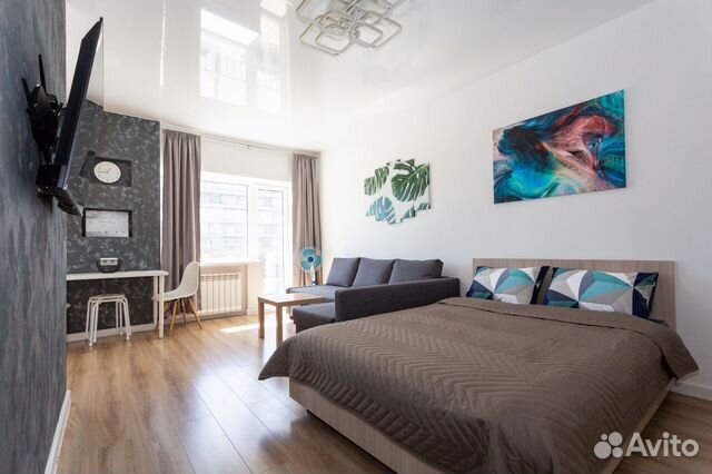 

Квартира-студия, 33,4 м², 2 кровати