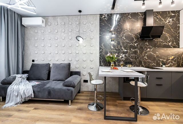 

1-к. квартира, 40 м², 2 кровати