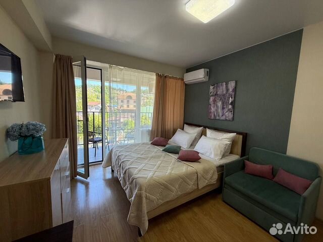 

Квартира-студия, 25 м², 2 кровати