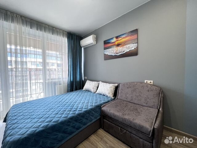 

Квартира-студия, 24 м², 2 кровати