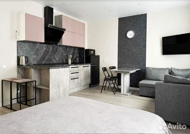 

Квартира-студия, 30 м², 2 кровати
