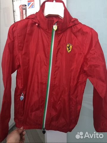 Куртка-ветровка Ferrari Оригинал