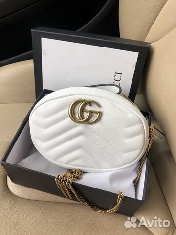 Сумка на пояс Gucci Гуччи кожа новая Сумка на пояс Gucci Гуччи кожа новая