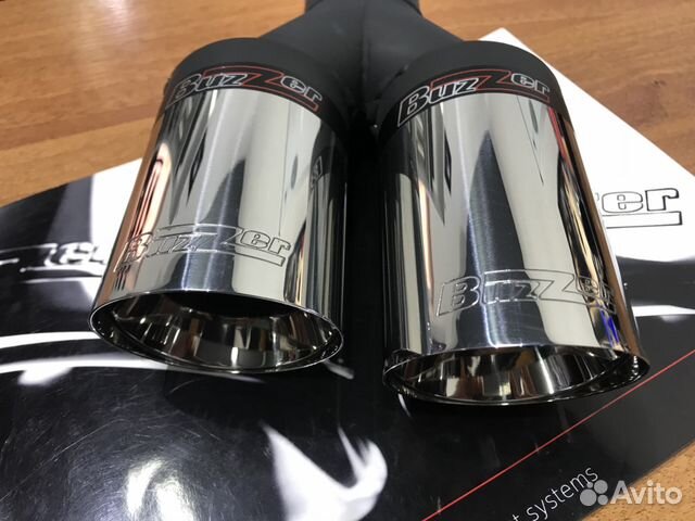 Насадка на глушитель Buzzer ZZ 2x71L (левая) Насадка на глушитель Buzzer ZZ 2x71L (левая)