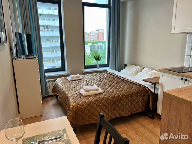 

Квартира-студия, 21 м², 1 кровать