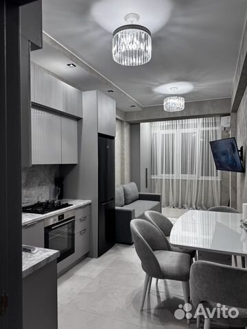 

1-к. квартира, 54 м², 2 кровати