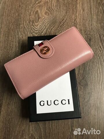 Кошелек Gucci пудровый gg Кошелек Gucci пудровый gg