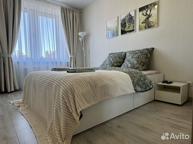 

2-к. квартира, 60 м², 3 кровати