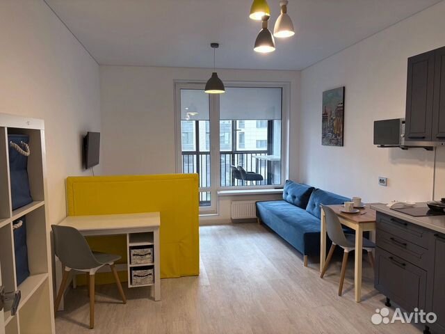 

Квартира-студия, 25 м², 2 кровати