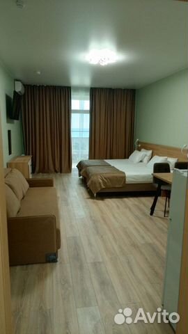 

Квартира-студия, 46,3 м², 2 кровати