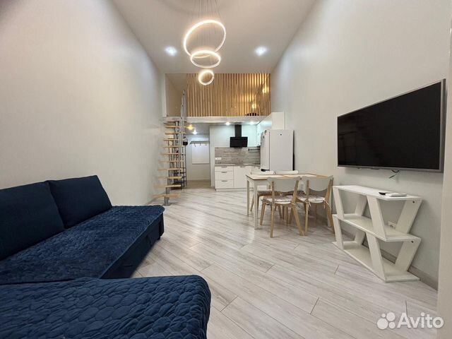 

Квартира-студия, 35 м², 2 кровати