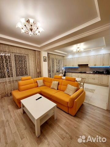 

1-к. квартира, 72 м², 2 кровати