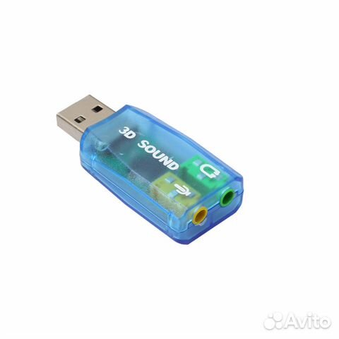 Внешняя USB Портативная Звуковая Карта (Новая) Внешняя USB Портативная Звуковая Карта (Новая)