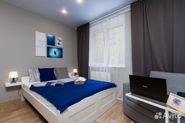 

Квартира-студия, 24 м², 1 кровать