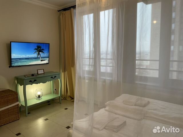 

Квартира-студия, 35 м², 2 кровати