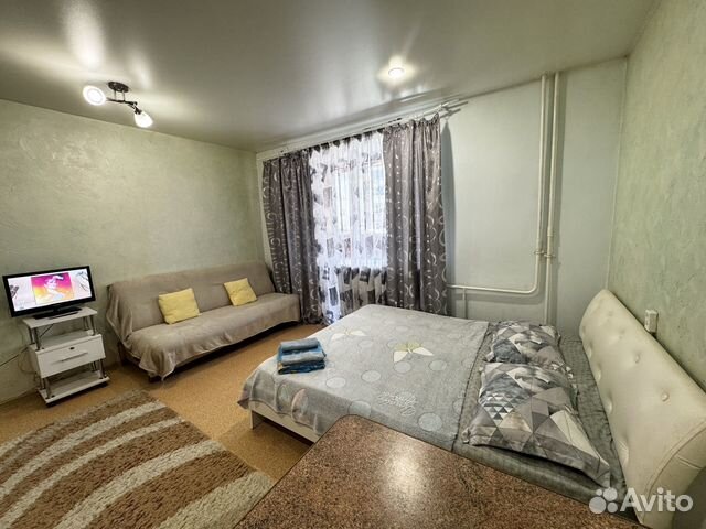 

Квартира-студия, 27 м², 2 кровати