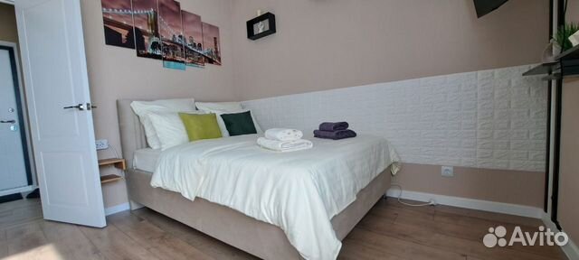 

Квартира-студия, 24,7 м², 2 кровати