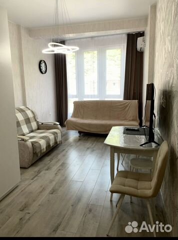 

Квартира-студия, 27 м², 2 кровати
