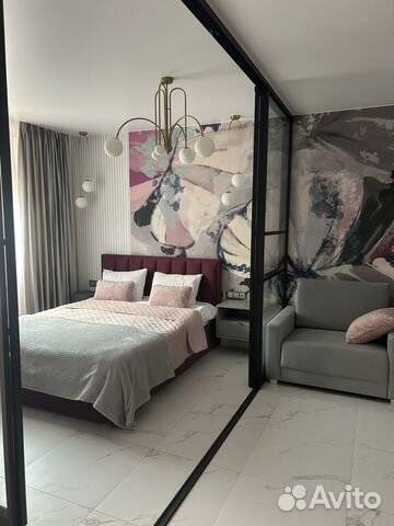 

1-к. квартира, 39 м², 2 кровати