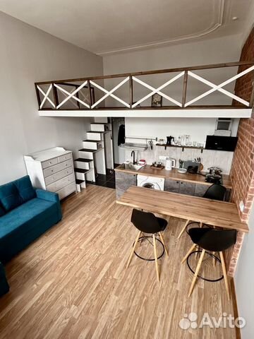 

Квартира-студия, 27 м², 2 кровати
