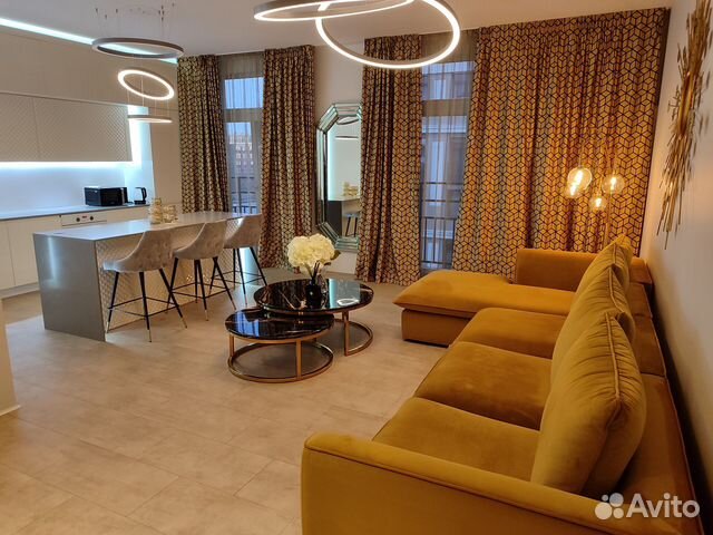

1-к. квартира, 60,9 м², 3 кровати