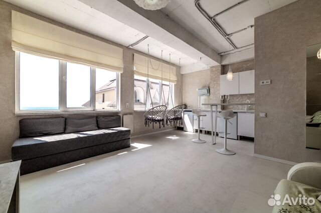 

Квартира-студия, 37 м², 3 кровати
