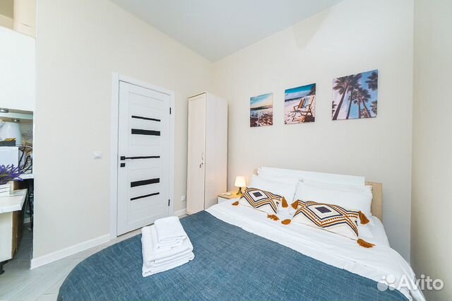 

Квартира-студия, 23 м², 2 кровати