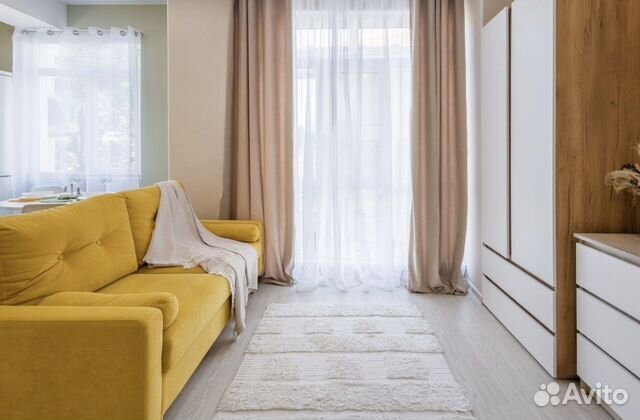 

Квартира-студия, 30 м², 2 кровати