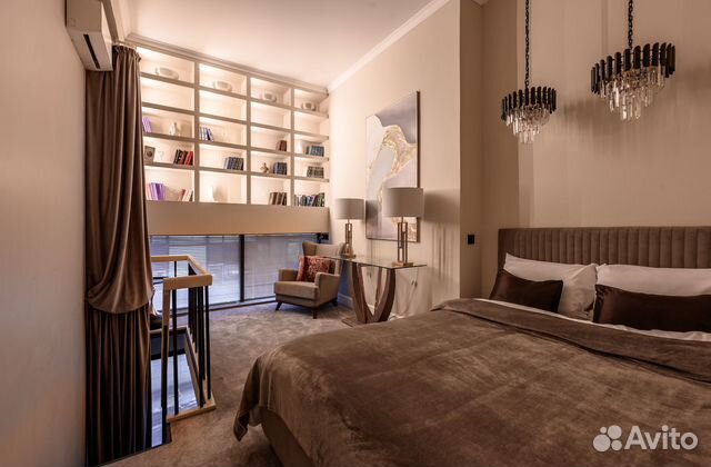 

1-к. квартира, 46 м², 3 кровати