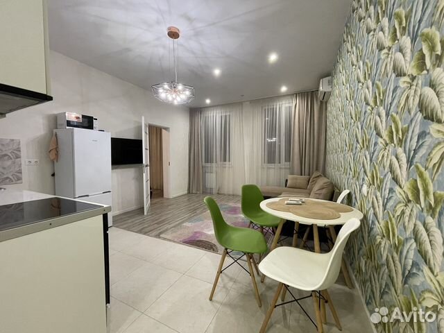 

1-к. квартира, 55 м², 2 кровати