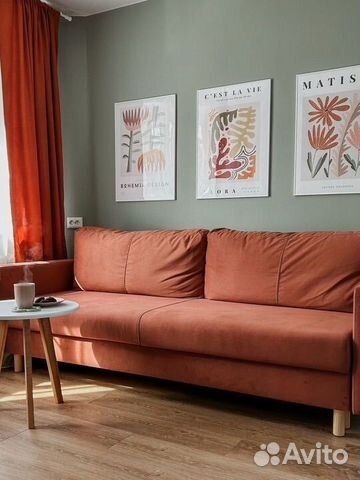 

1-к. квартира, 30 м², 2 кровати