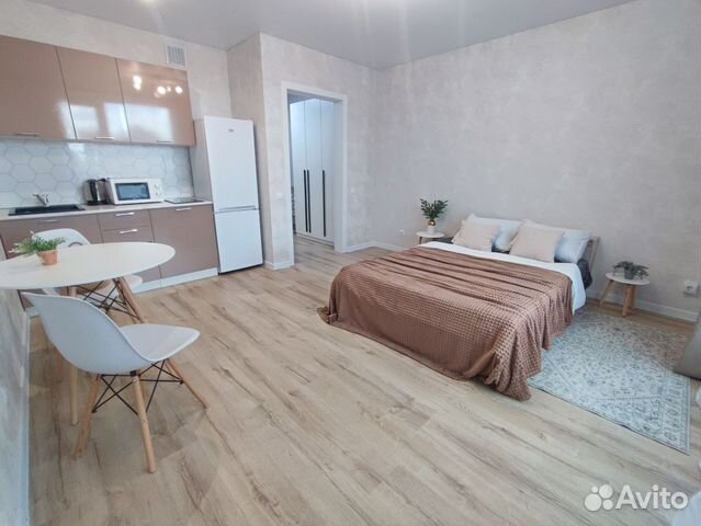 

Квартира-студия, 28 м², 1 кровать
