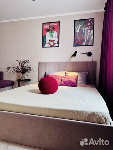 

1-к. квартира, 40 м², 2 кровати