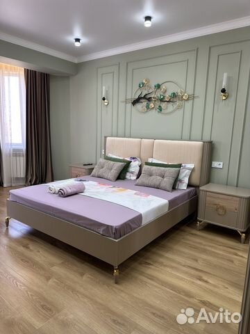 

1-к. квартира, 54 м², 2 кровати