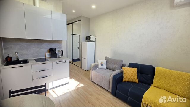 

Квартира-студия, 18 м², 2 кровати