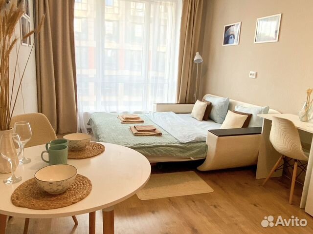 

Квартира-студия, 22,1 м², 2 кровати