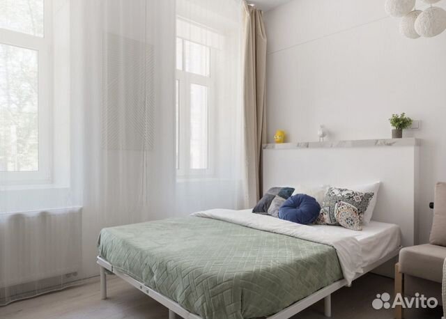 

Квартира-студия, 25 м², 2 кровати