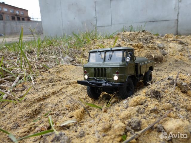 Газ 66 на радиоуправлении в масштабе 1:43