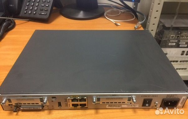 Маршрутизатор Cisco 1841 с Гарантией 12 мес
