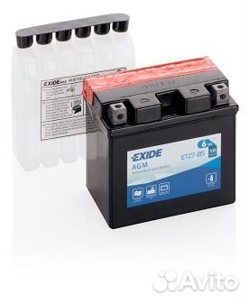 Мото аккумулятор exide ETZ7-BS (YTZ7S)