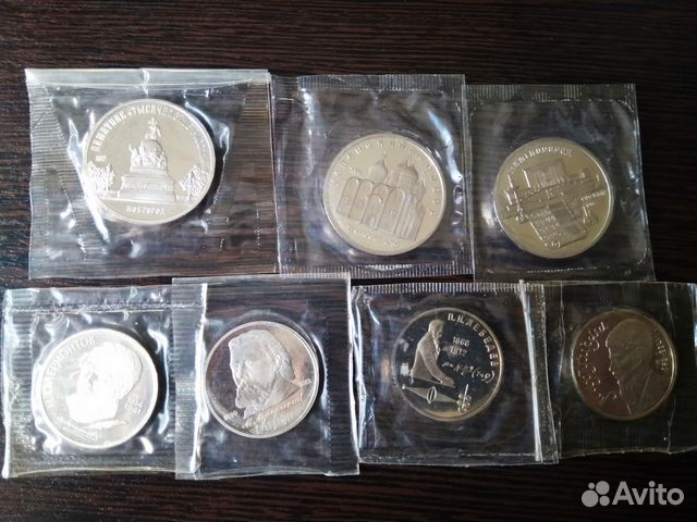 Юбилейные монеты ссср(Proof)