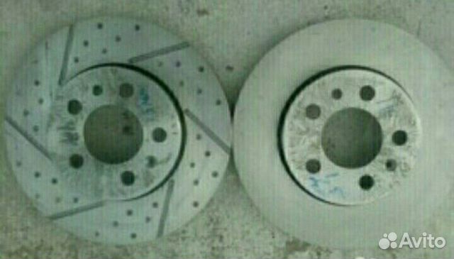 Проточка перфорация тормозных дисков