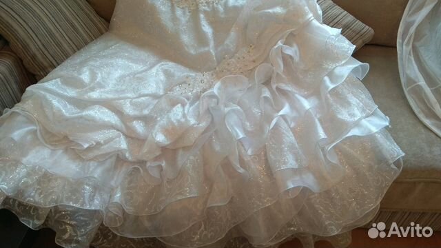 Свадебное платье 56 58