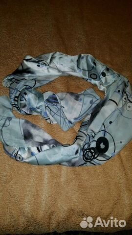 Шарф шелковый