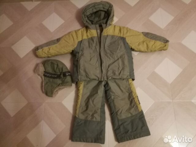 Куртка зимняя Шалуны, штаны р. 98