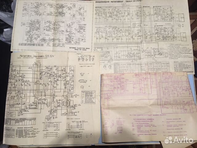 Электроника 323 магнитофон схема