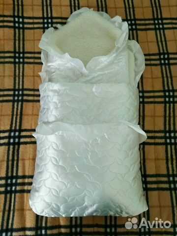 Конверт зимний на выписку